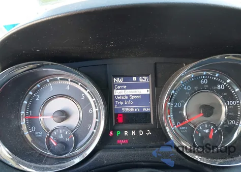 2012 Chrysler Town & Country Touring-L из США, поврежденный, VIN 2C4RC1CGXCR393108